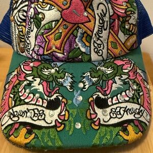 Ed Hardy Vintage Tattoo Wear Trucker Hat
